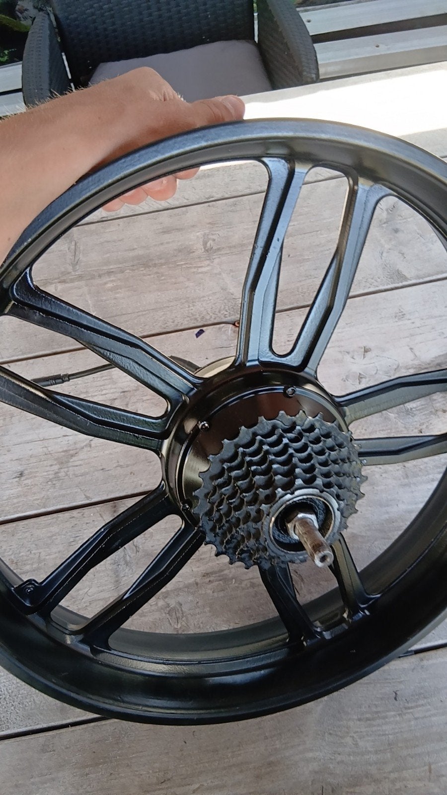 250W Achterwiel Motor voor fatbike werk perfect, Elektrische fiets, Gebruikt, Onbekend, Ophalen of Verzenden