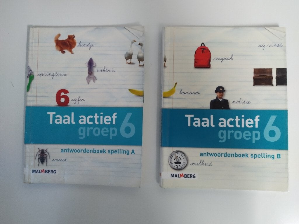 Taal Actief - Groep 6 - Antwoordenboek Spelling 6A en 6B, Ophalen of Verzenden, Gelezen, Overige niveaus, Nederlands