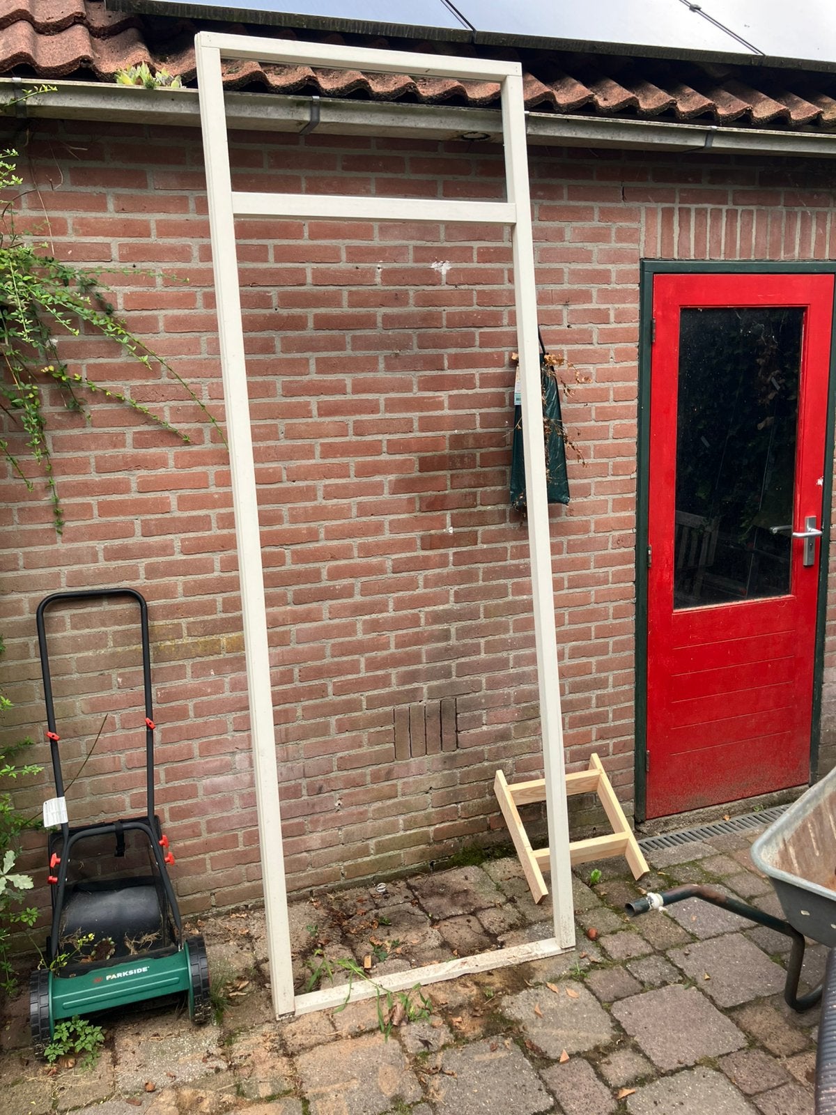 Hardhouten binnendeurkozijn, Deurkozijn, Zo goed als nieuw, Hout, Ophalen