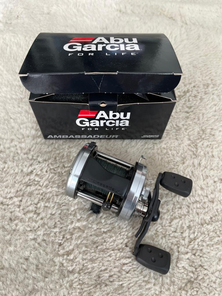 Reel Abu Garcia Ambassadeur 6501 C3, Watersport en Boten, Hengelsport | Roofvissen, Ophalen of Verzenden, Zo goed als nieuw, Molen