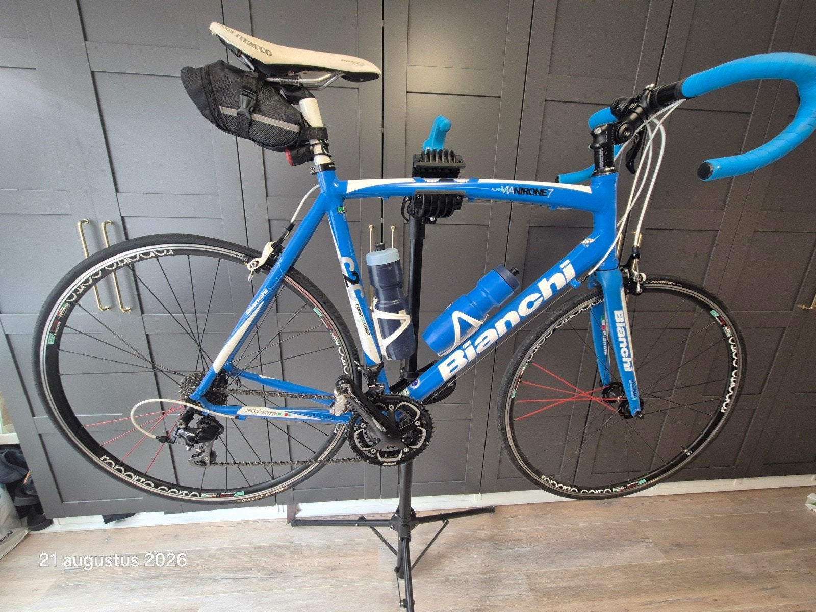 Bianchi Via Nirone 7 racefiets - 61 cm frame, Fietsen en Brommers, Ophalen, Gebruikt