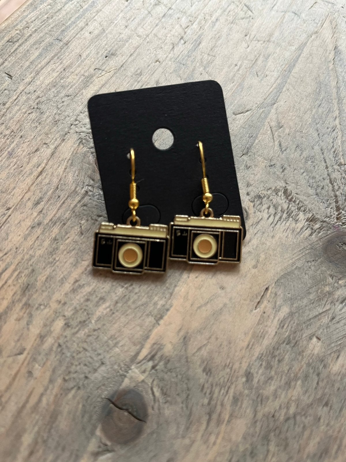 Fototoestel, Overige materialen, Hangers, Zwart, Nieuw