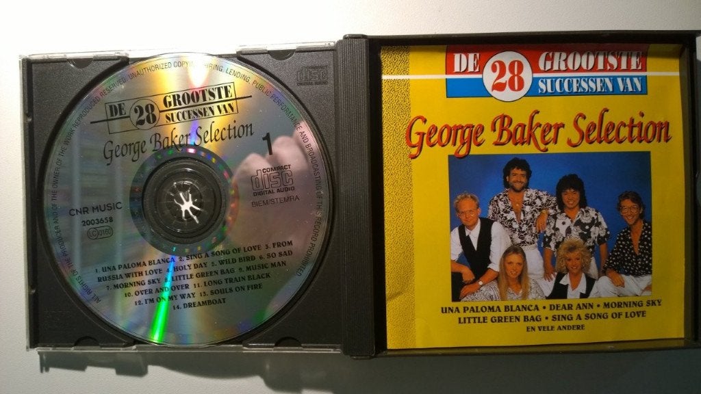 George Baker Selection - De 28 Grootste Successen Van, Ophalen of Verzenden, Zo goed als nieuw, Pop, Album