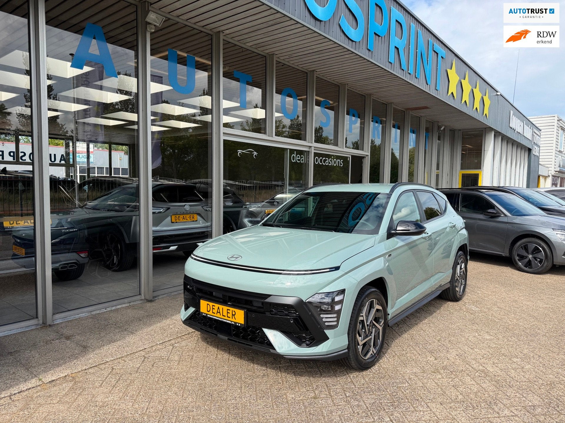 Hyundai Kona 1.6 GDI HEV N Line , APPLE CARPLAY , CAMERA, Auto's, Gebruikt, Zwart, Origineel Nederlands, Bedrijf