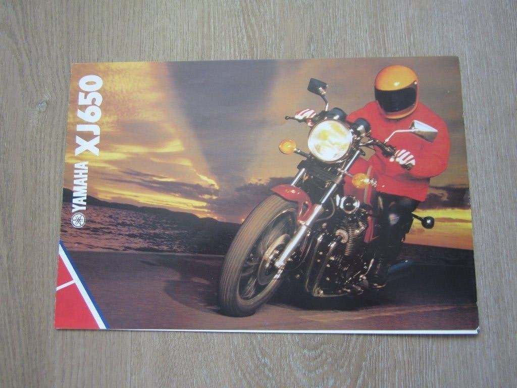 Yamaha XJ 650 brochure folder 1981, Ophalen of Verzenden, Yamaha