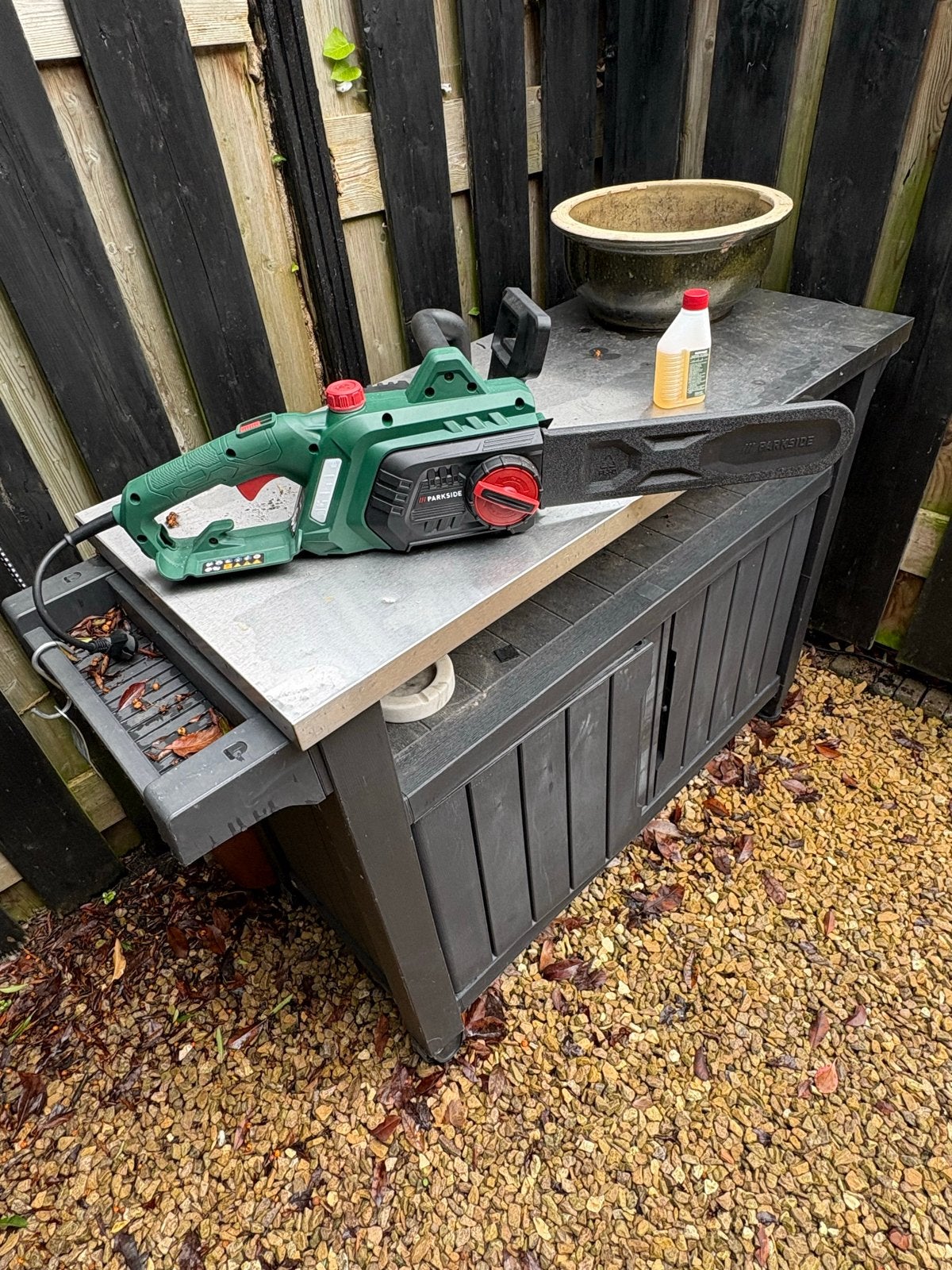 Parkside PEKS 1600 C3 Elektrische Kettingzaag - 1600W, Ophalen, Gebruikt, 70 mm of meer, Kettingzaag