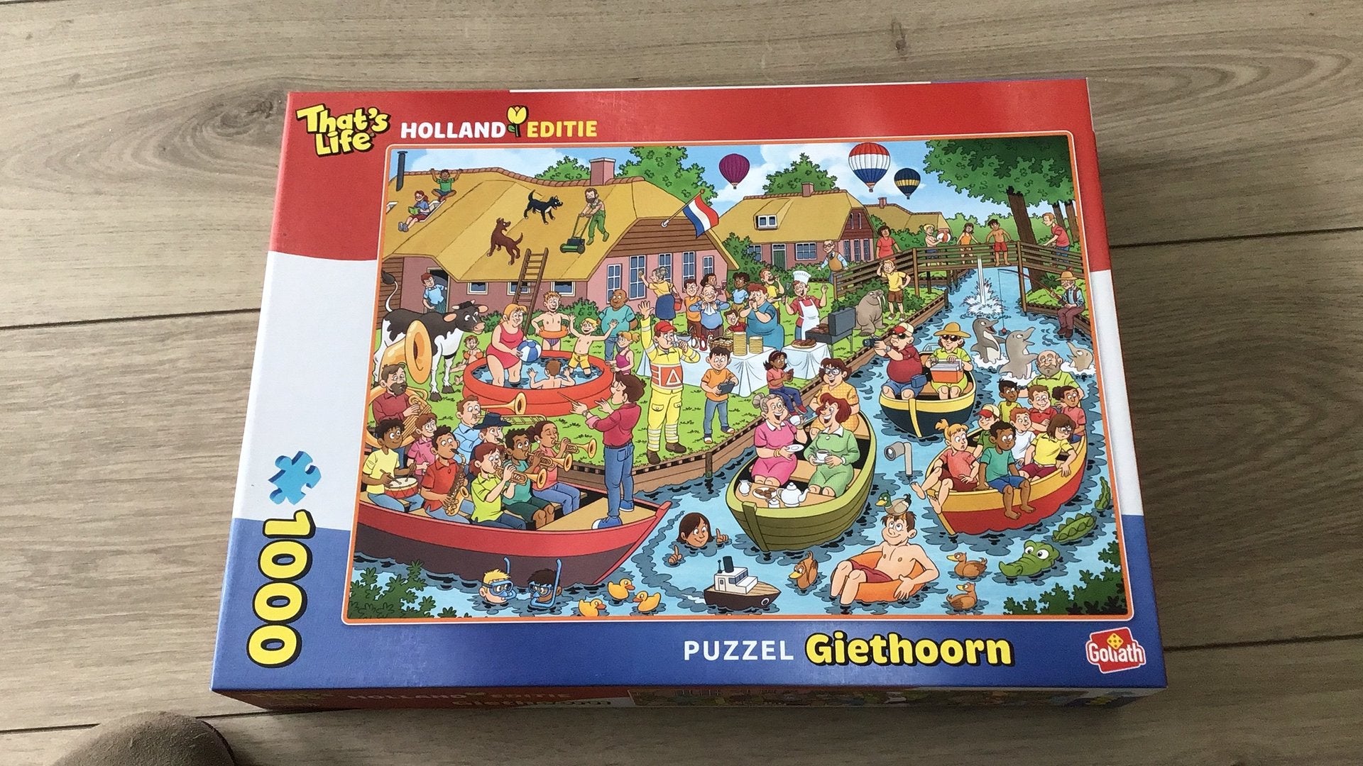 That’s Life Puzzel Holland Editie Giethoorn 1000 stuks, Ophalen, 500 t/m 1500 stukjes