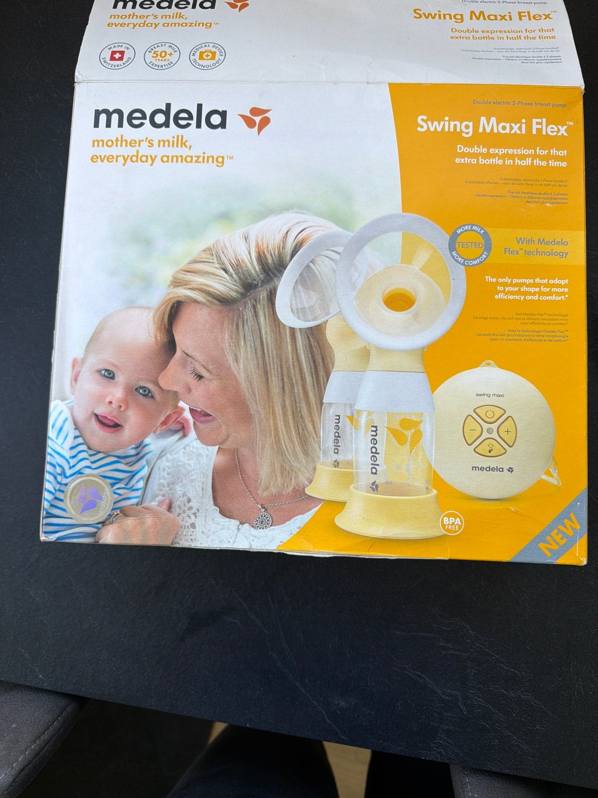 Medela Swing Maxi Flex dubbele elektrische borstkolf, Ophalen of Verzenden, Zo goed als nieuw