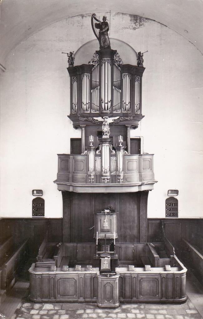 07050 Middelburg - Hist. Duyschot orgel Evang. Luth. Gem., Verzenden, 1960 tot 1980, Ongelopen, Zeeland