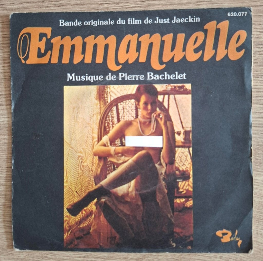 Emmanuelle single Sylvia Kristel sexy hoes, Cd's en Dvd's, Ophalen of Verzenden, Gebruikt, 7 inch, Pop