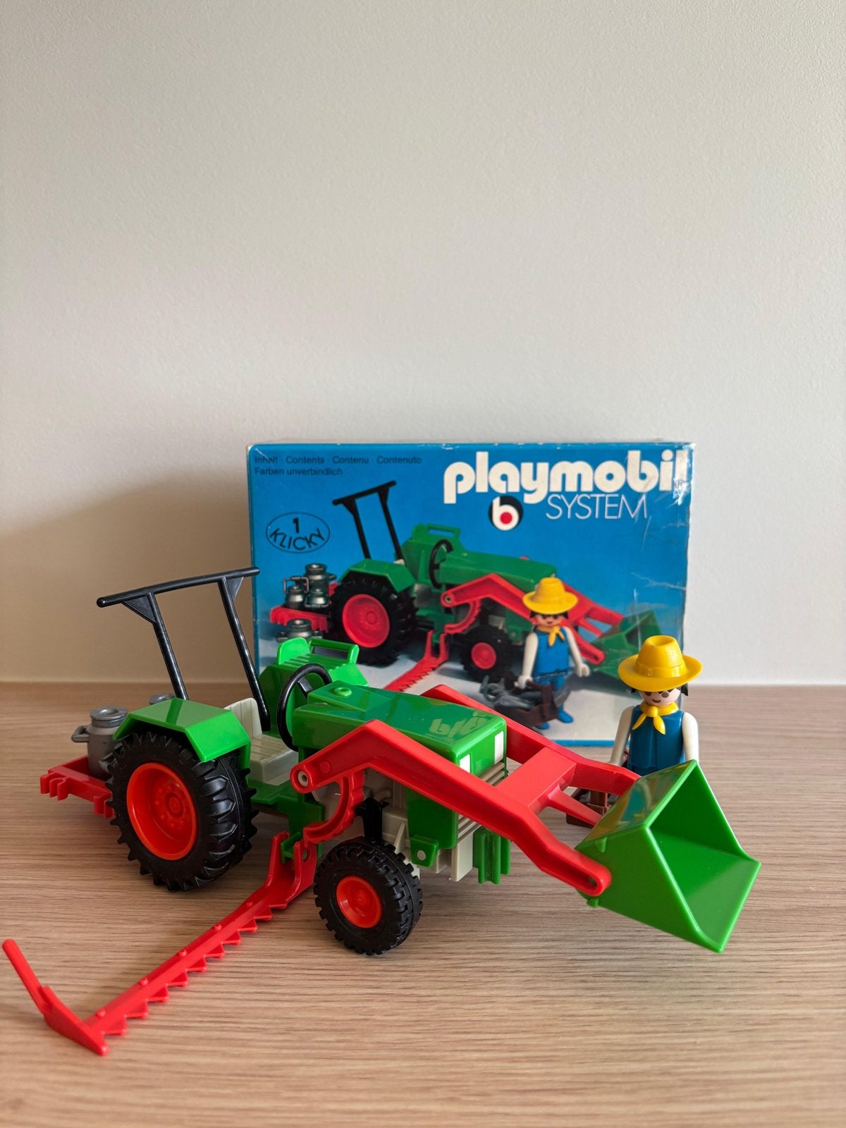 Vintage Playmobil Tractor 3500, Ophalen of Verzenden, Gebruikt