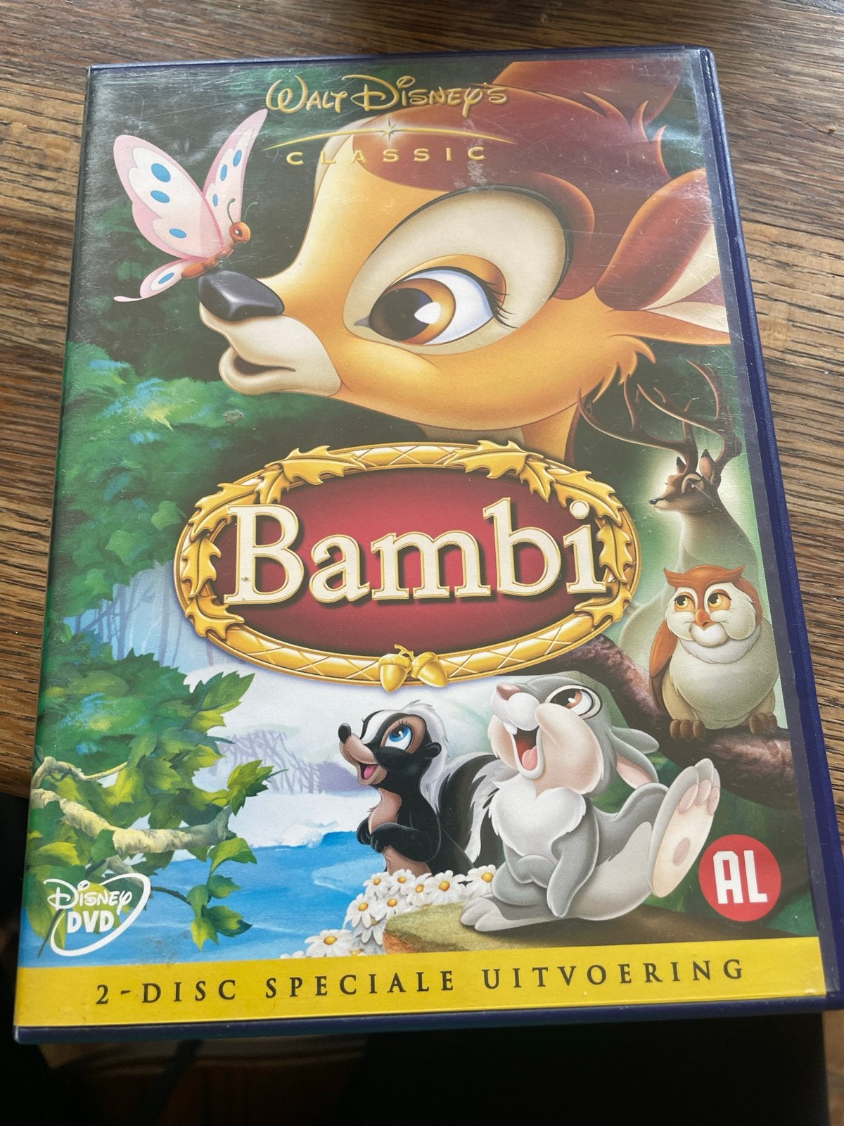 Disney's Bambi - 2-Disc Speciale Uitvoering DVD, Animatie, Nederlands, Gebruikt, Bonusmateriaal