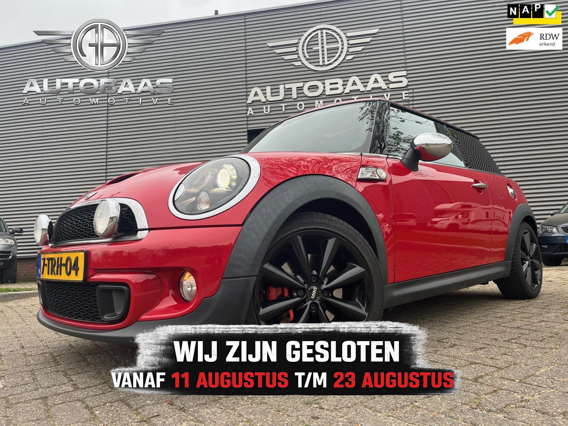Mini 1.6 Cooper S Westminster *APK 04-2027* NL-AUTO+NAP+PANO, Auto's, Mini, Voorwielaandrijving, Euro 5, Gebruikt, Zwart