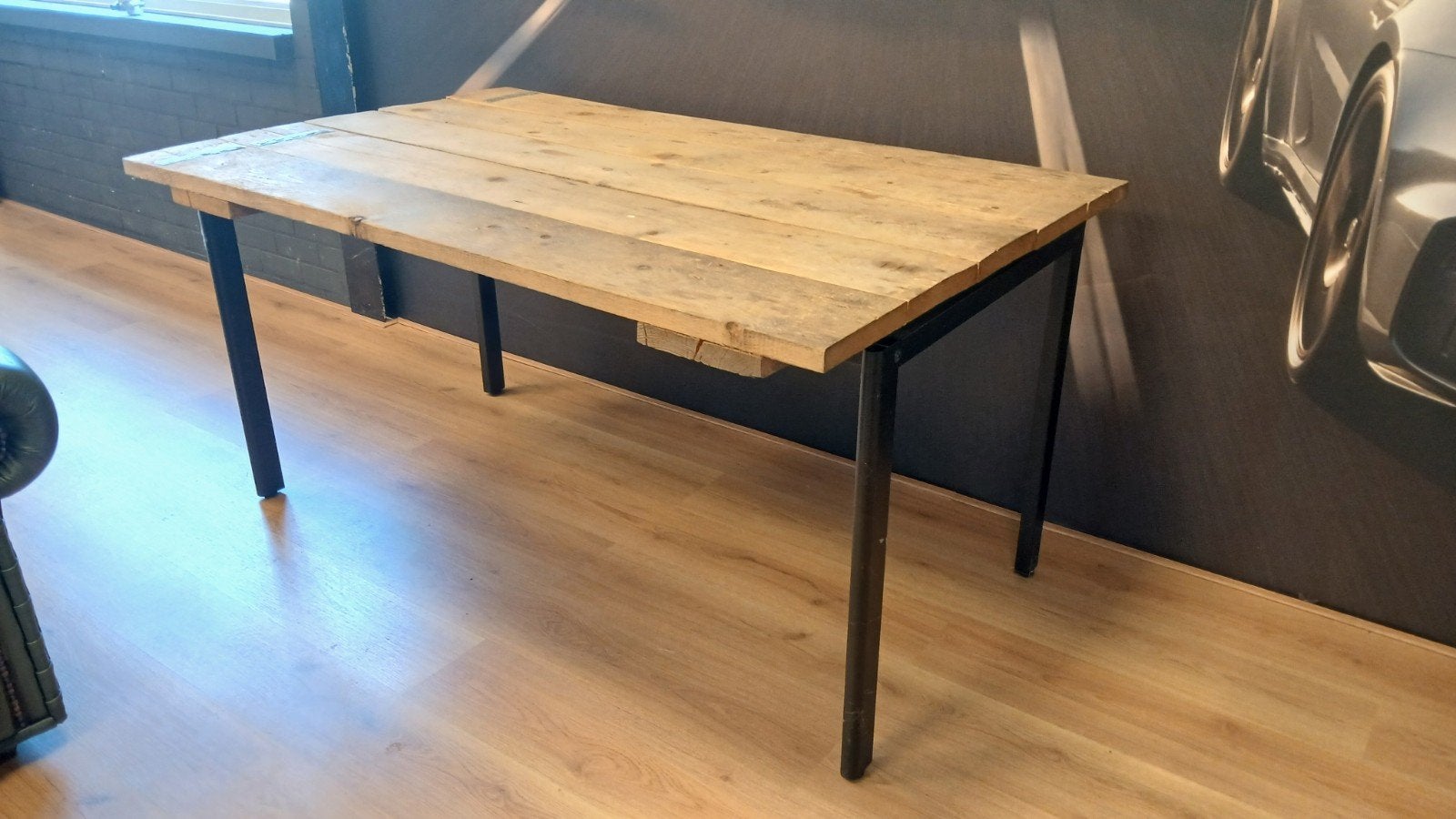 Tafel/Bureau UNIEK!, Ophalen, 50 tot 100 cm, 150 tot 200 cm, Zo goed als nieuw