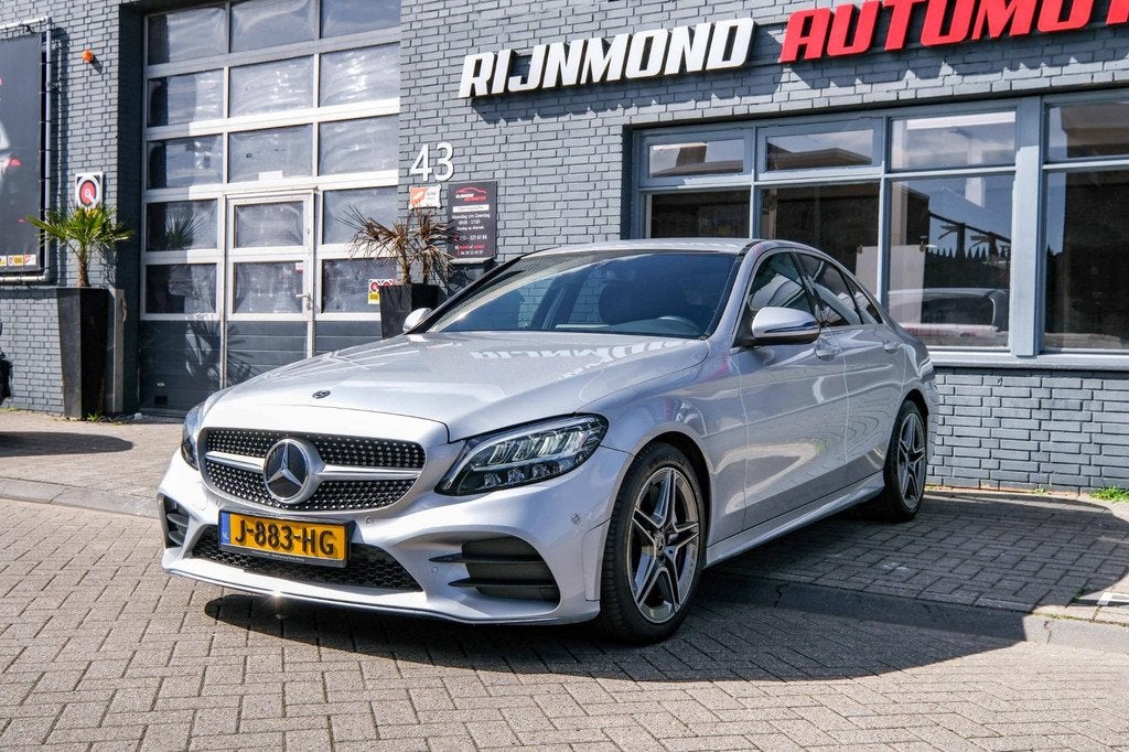 Mercedes-Benz C-klasse 300 AMG Line |ACC|Navi|Led|Elektrisch, Auto's, Mercedes-Benz, Bedrijf, Te koop, C-Klasse, ABS, Achteruitrijcamera