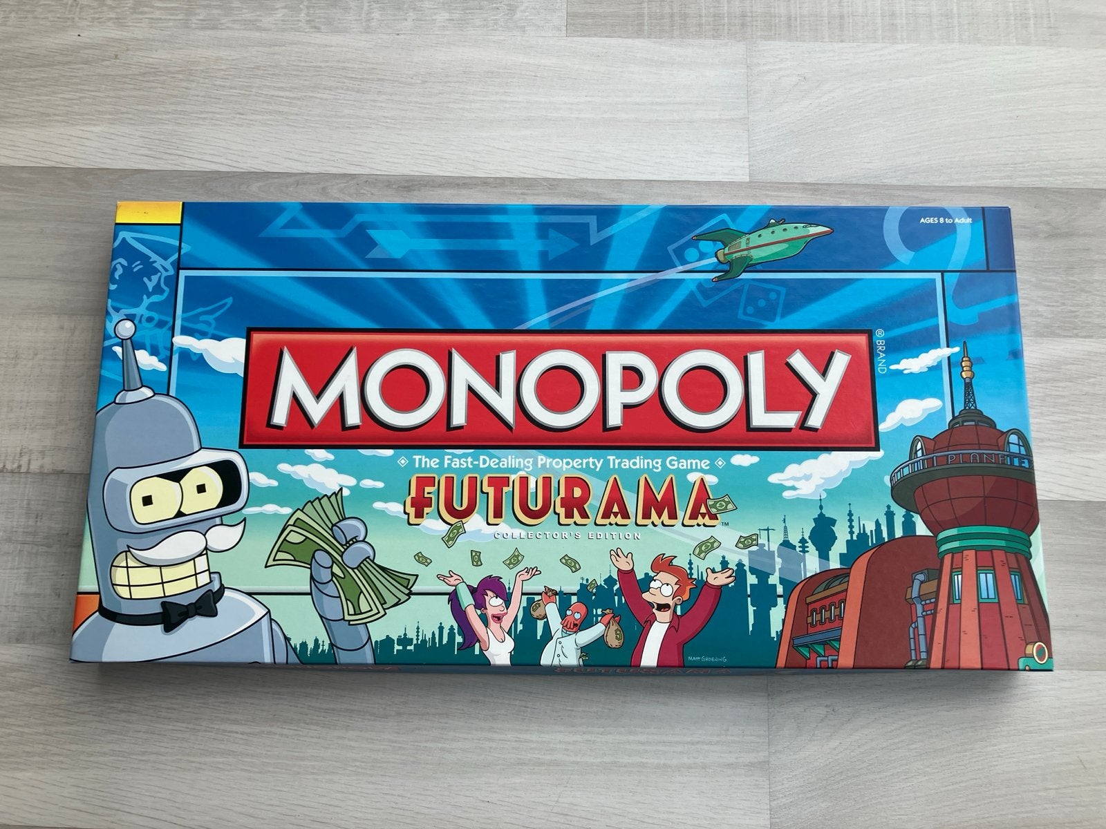Monopoly Futurama Collector's Edition, Drie of vier spelers, Ophalen of Verzenden, Zo goed als nieuw