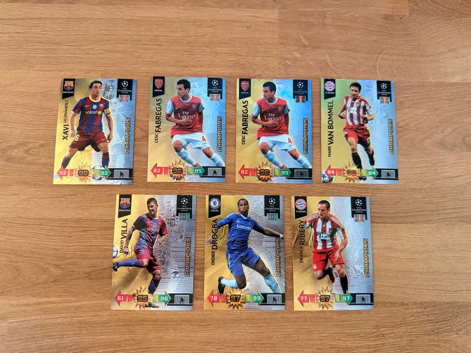 Panini Adrenalyn XL Champions League 2010/2011 kaarten set, Ophalen of Verzenden, Gebruikt, Buitenlandse clubs, Spelerskaart