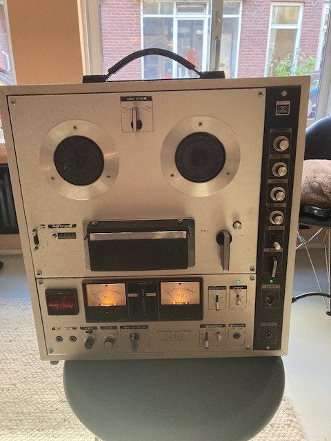 Sony bandrecorder TC 630, 4 sporen, voor de handyman. 55 €, Ophalen of Verzenden, Bandrecorder