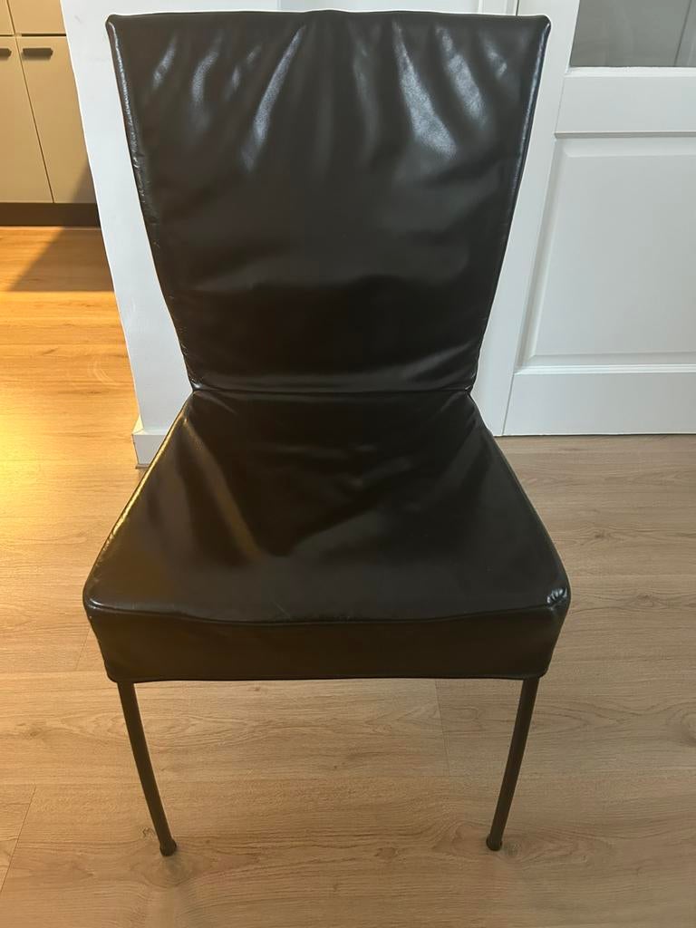 Spica Eetkamerstoelen, Huis en Inrichting, Stoelen, Ophalen, Gebruikt, Zwart, Vier