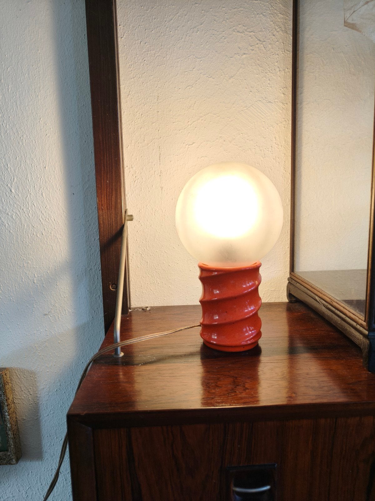 Vintage design tafellamp, Ophalen of Verzenden, Zo goed als nieuw, Minder dan 50 cm