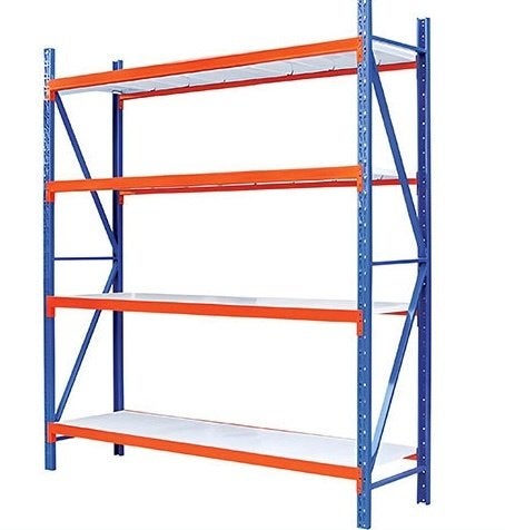 Grootvak Aluminium Legbordstelling - Modulair & Uitbreidbaar, Ophalen