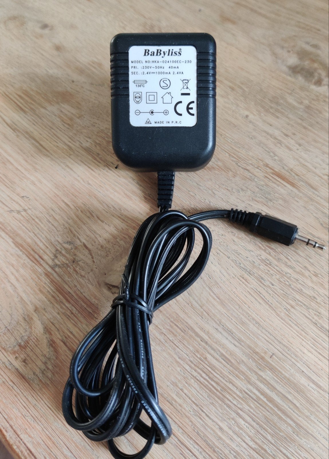 BaByliss Oplader HKA-024100EC-230 - 2.4V 1000mA, Ophalen of Verzenden, Zo goed als nieuw