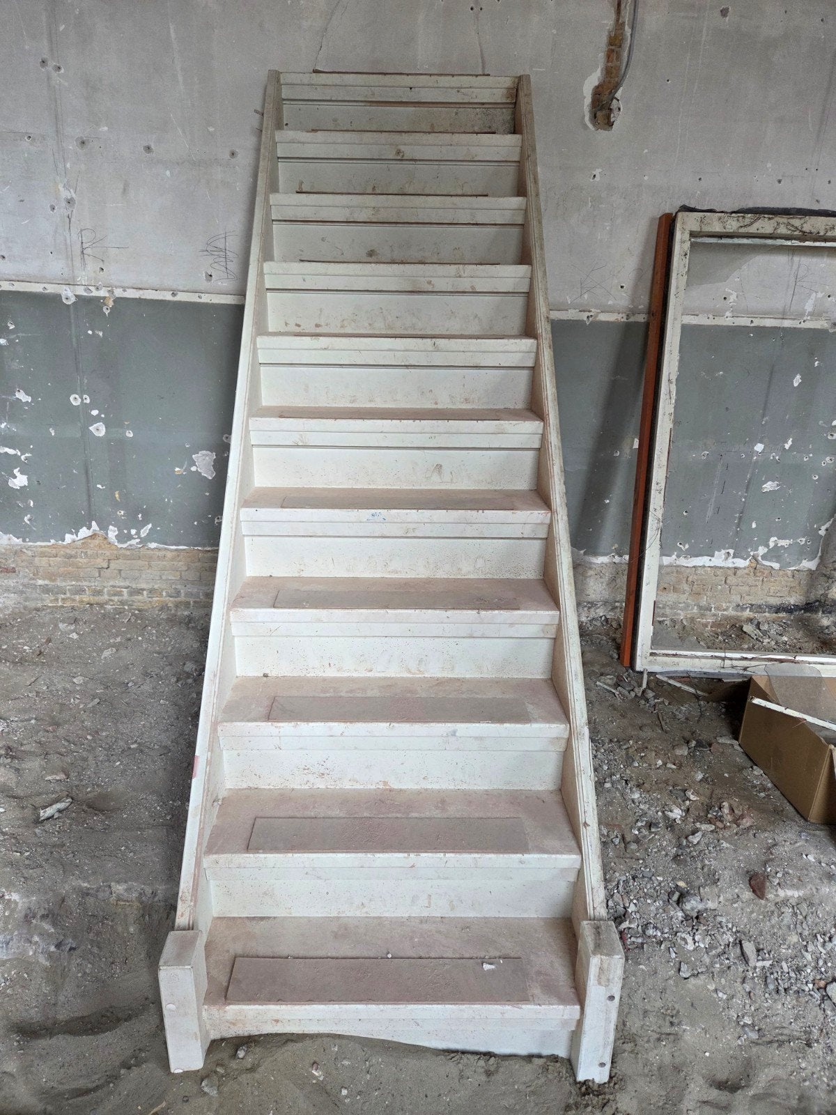 Houten trap voor diverse toepassingen, Doe-het-zelf en Verbouw, Ladders en Trappen, Ophalen, Gebruikt, Trap, 2 tot 4 meter
