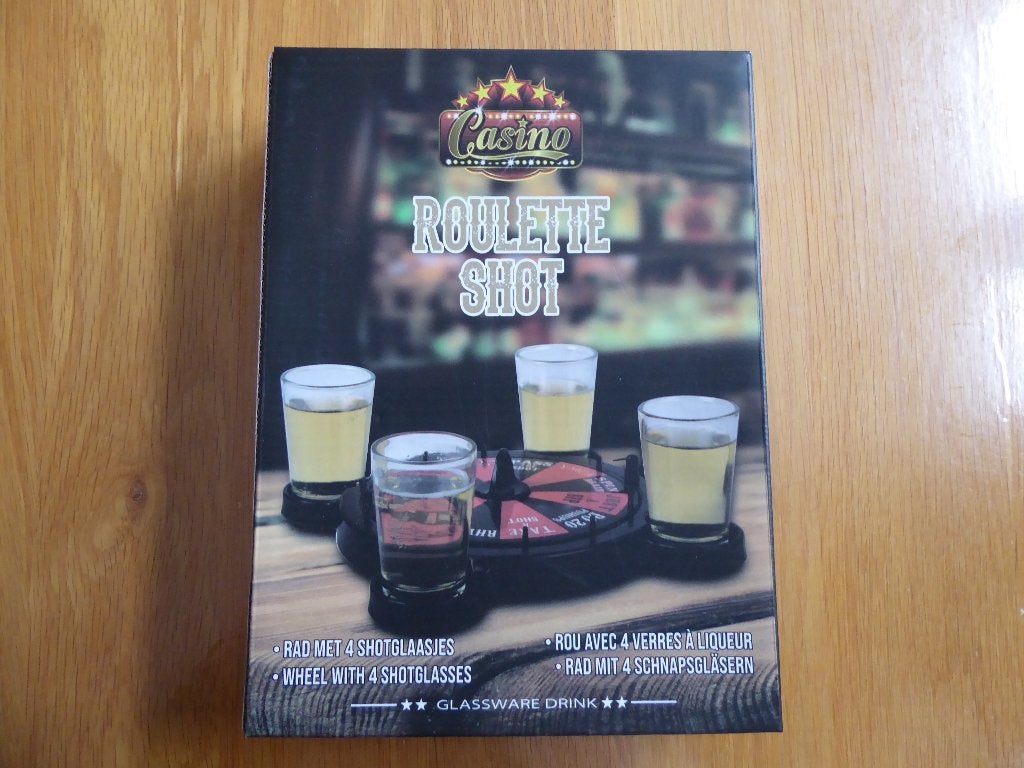 Roulette shot, Hobby en Vrije tijd, Drie of vier spelers, Ophalen of Verzenden, Nieuw, Casino