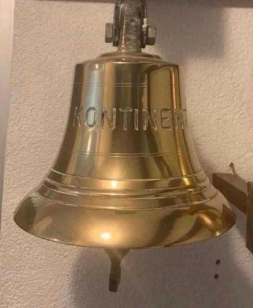 Bel grote zware bronze antieke schepen bel scheepsbel, Ophalen of Verzenden, Zo goed als nieuw