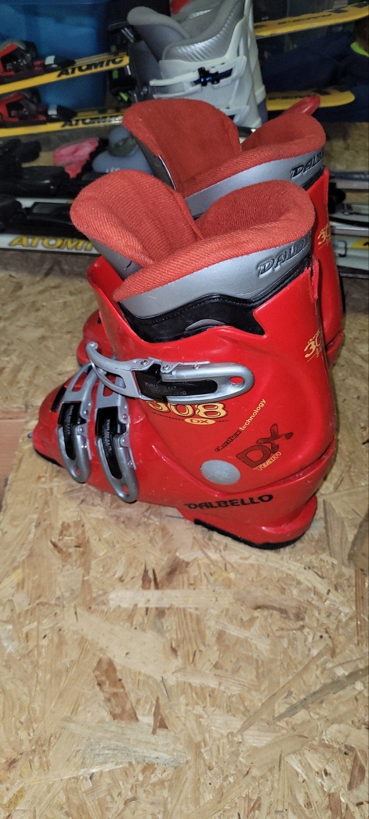 Dalbello DX1 kinder skischoenen - Schoenmaat 31, Overige merken, Gebruikt, Schoenen, Ophalen of Verzenden