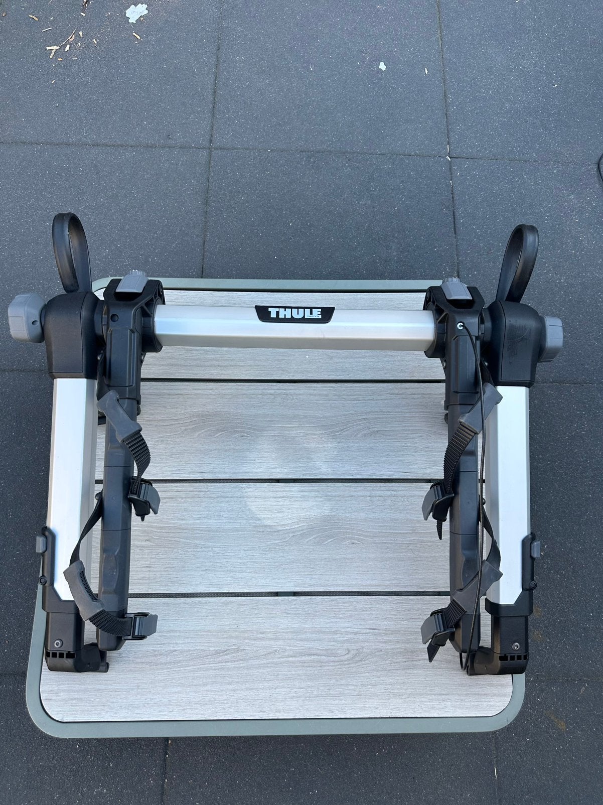 Thule Outway Hanging 2, Auto diversen, Fietsendragers, Ophalen, Zo goed als nieuw, Achterklepdrager