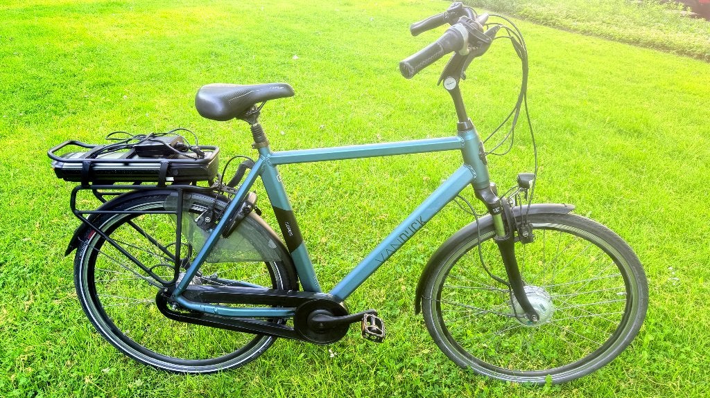 Goede nette herenfiets Van Dijck Ceres E-bike 61cm 7 speed, Gebruikt, Velgrem, Versnellingen, 61 tot 65 cm