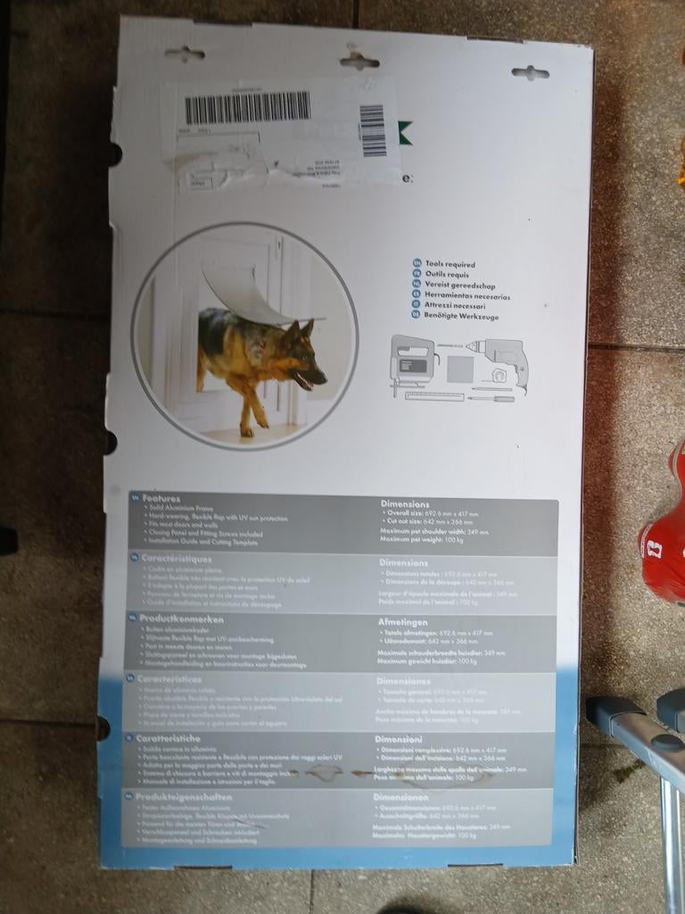 Honden luik voor grootte honden, Ophalen of Verzenden, Zo goed als nieuw
