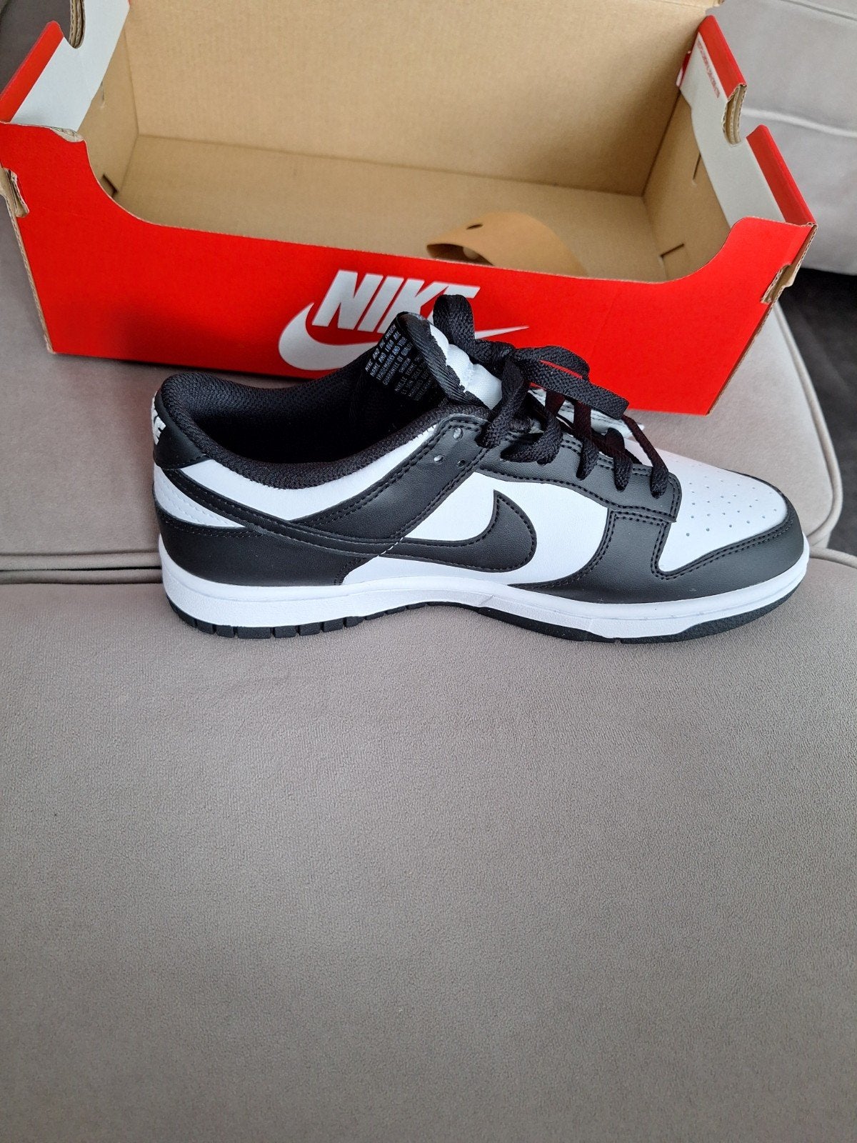 Nike Dunk Low Next Nature Panda - Maat 38.5, Kleding | Dames, Schoenen, Zwart, Nike, Nieuw, Ophalen of Verzenden