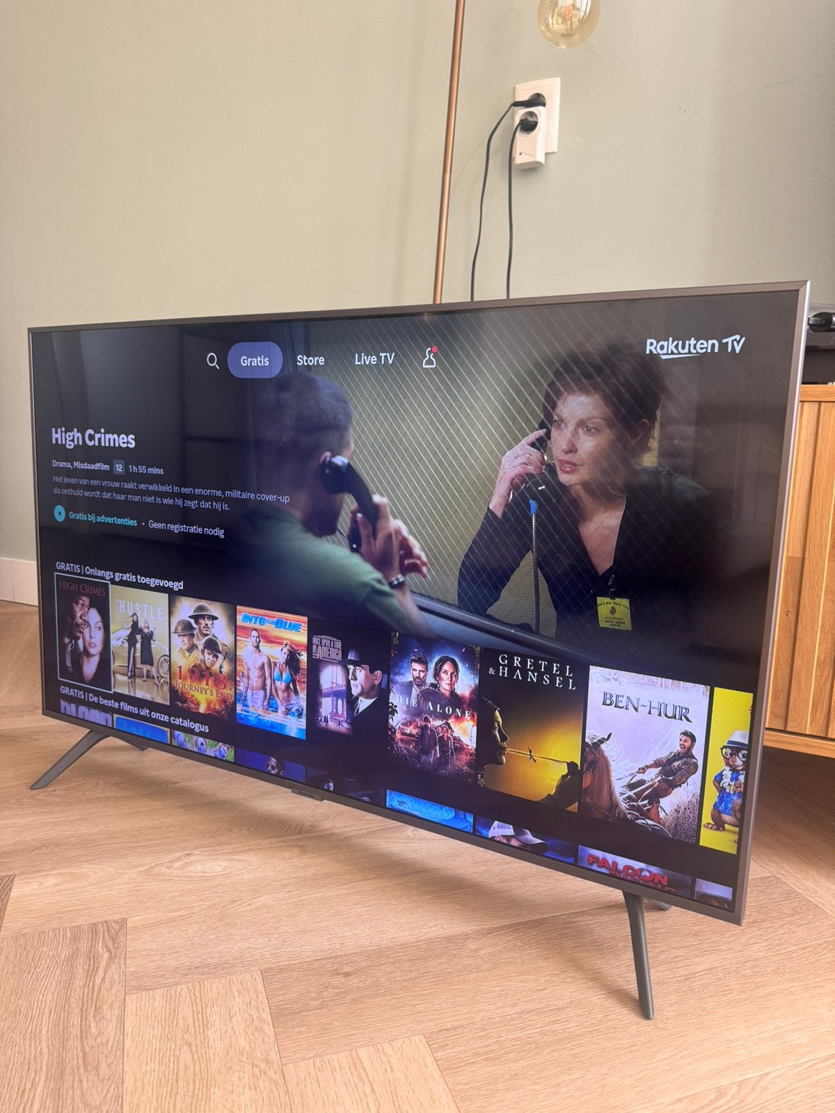 Samsung 43 inch Ultra HD 4K tv, Ophalen, 50 Hz, Zo goed als nieuw, Samsung