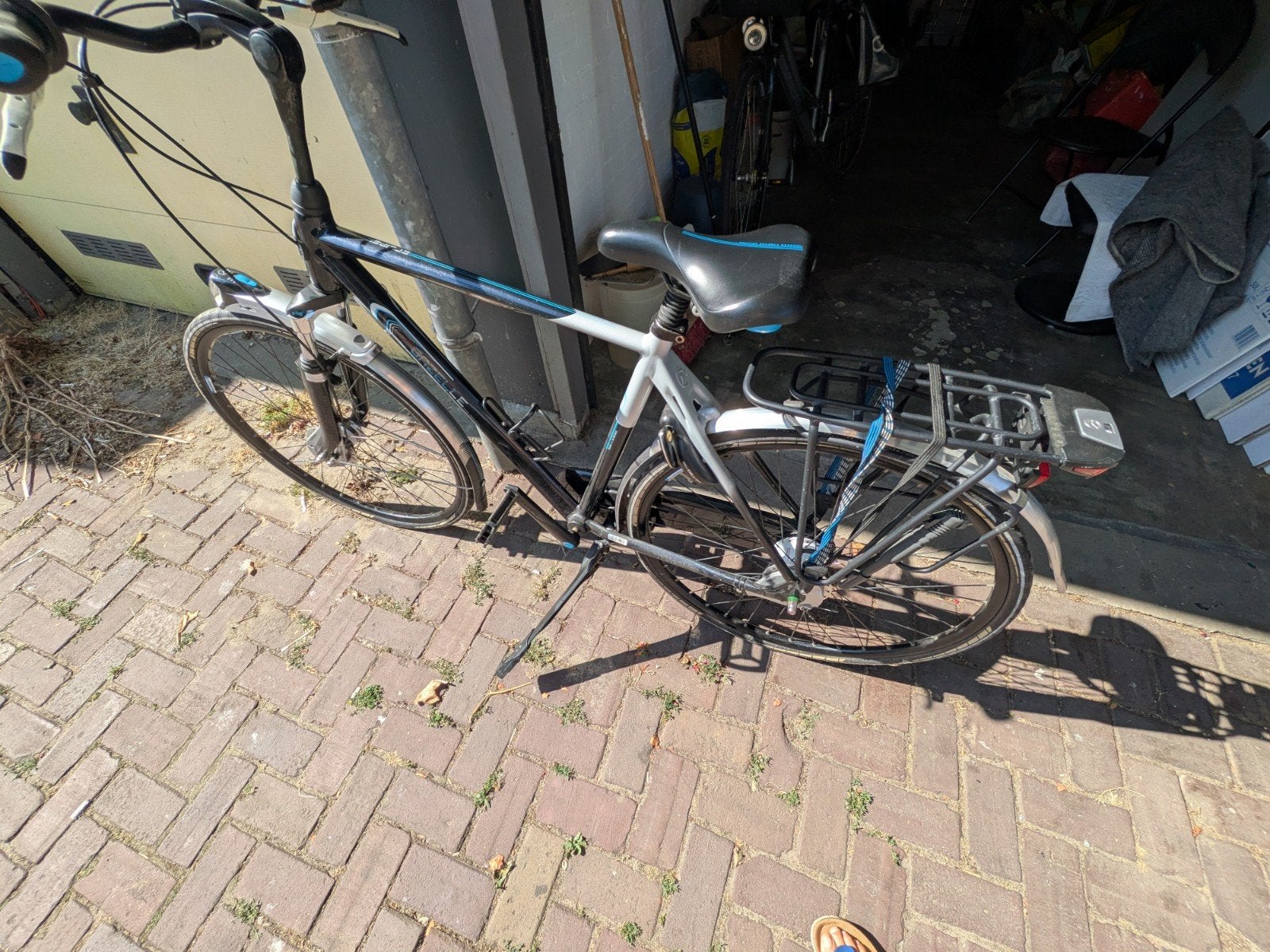 Gazelle Eclipse herenfiets - Goede staat, Ophalen, Velgrem, Versnellingen, Gazelle