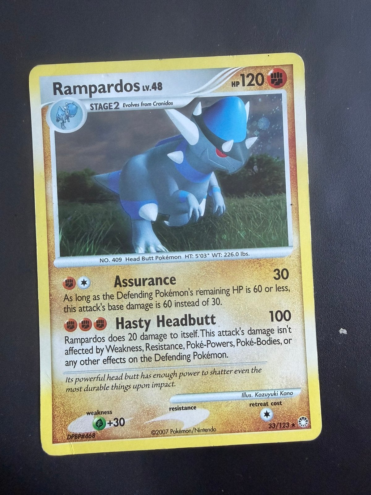 Rampardos 33/123, Verzenden, Zo goed als nieuw