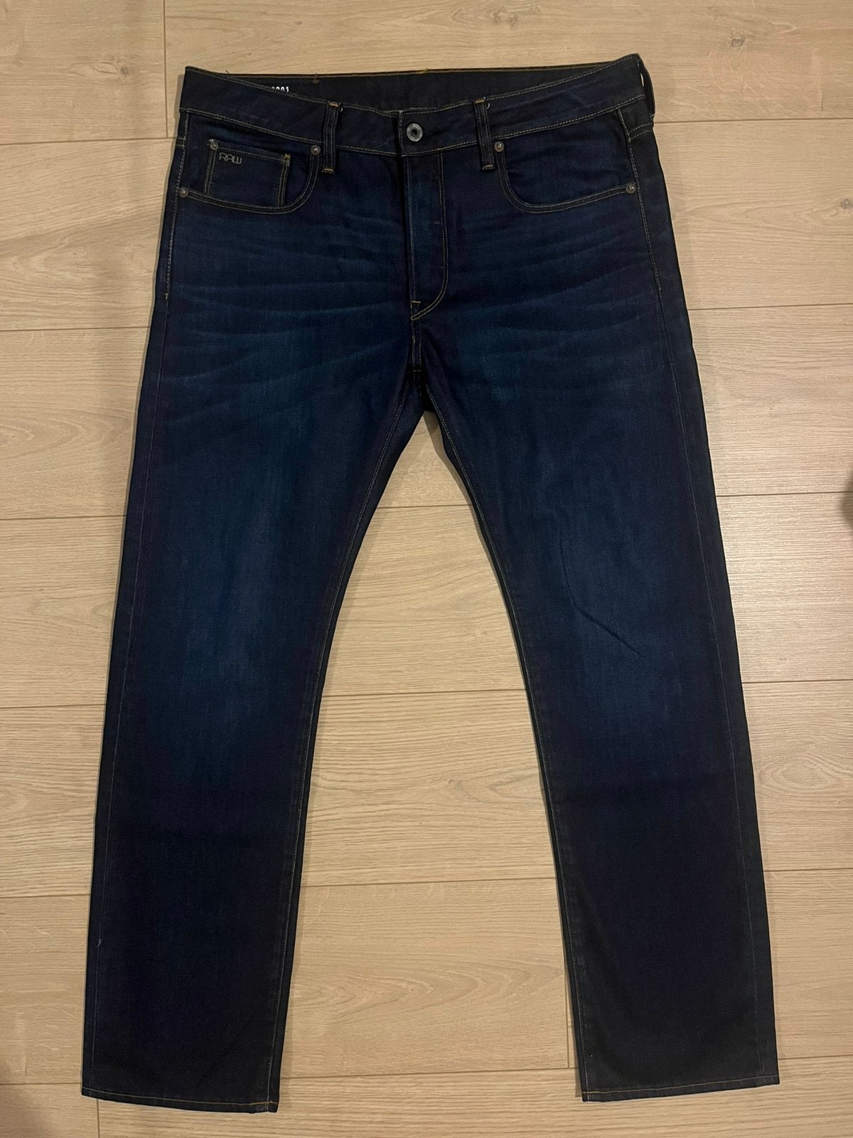 G- star RAW 3301 STRAIGHT broek jeans W34 L32 *NIEUW*, Ophalen of Verzenden, Nieuw, Overige kleuren, W33 - W34 (confectie 48/50)
