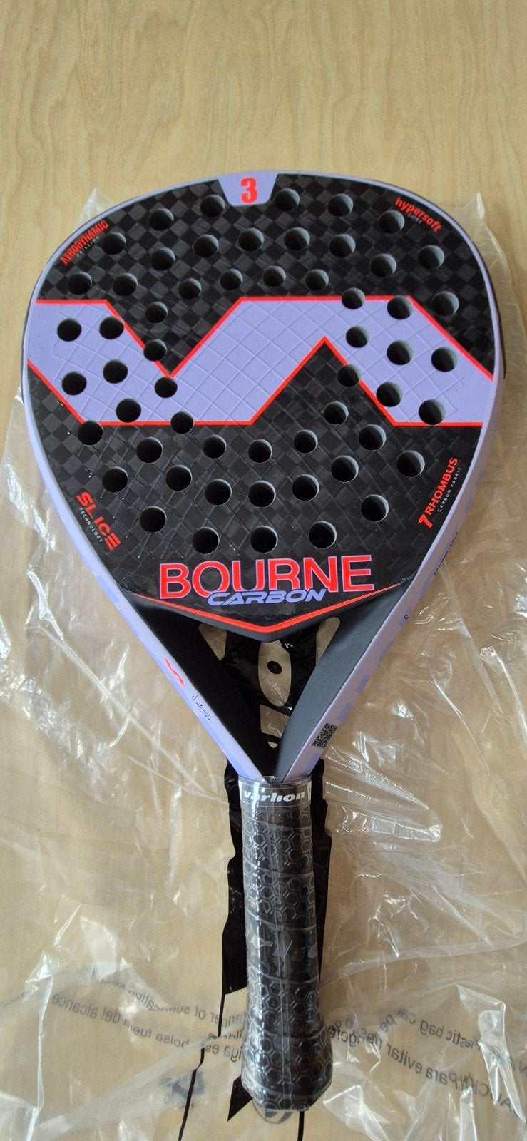 Nieuw Varlion Bourne Carbon Padelracket - Ongeopend, Ophalen of Verzenden