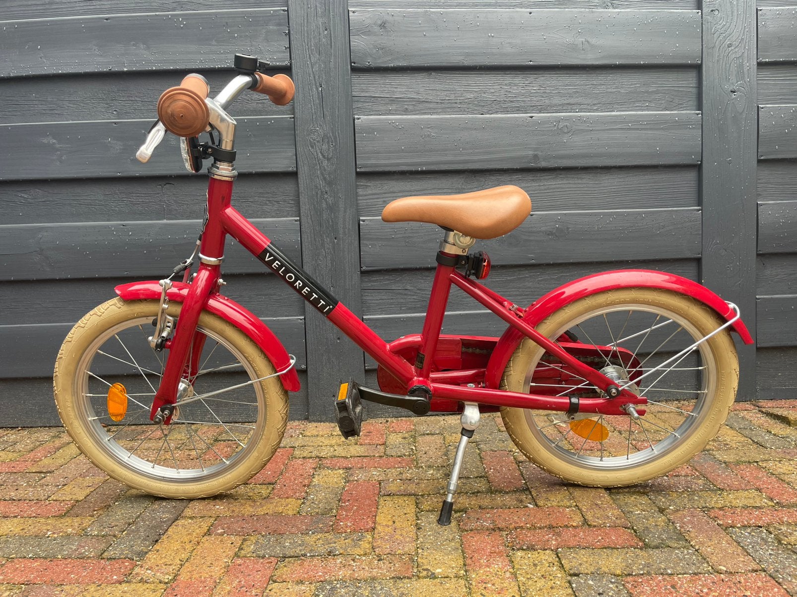 Veloretti Maxi 16 inch kinderfiets, Ophalen, Gebruikt, Terugtraprem, 16 tot 20 inch
