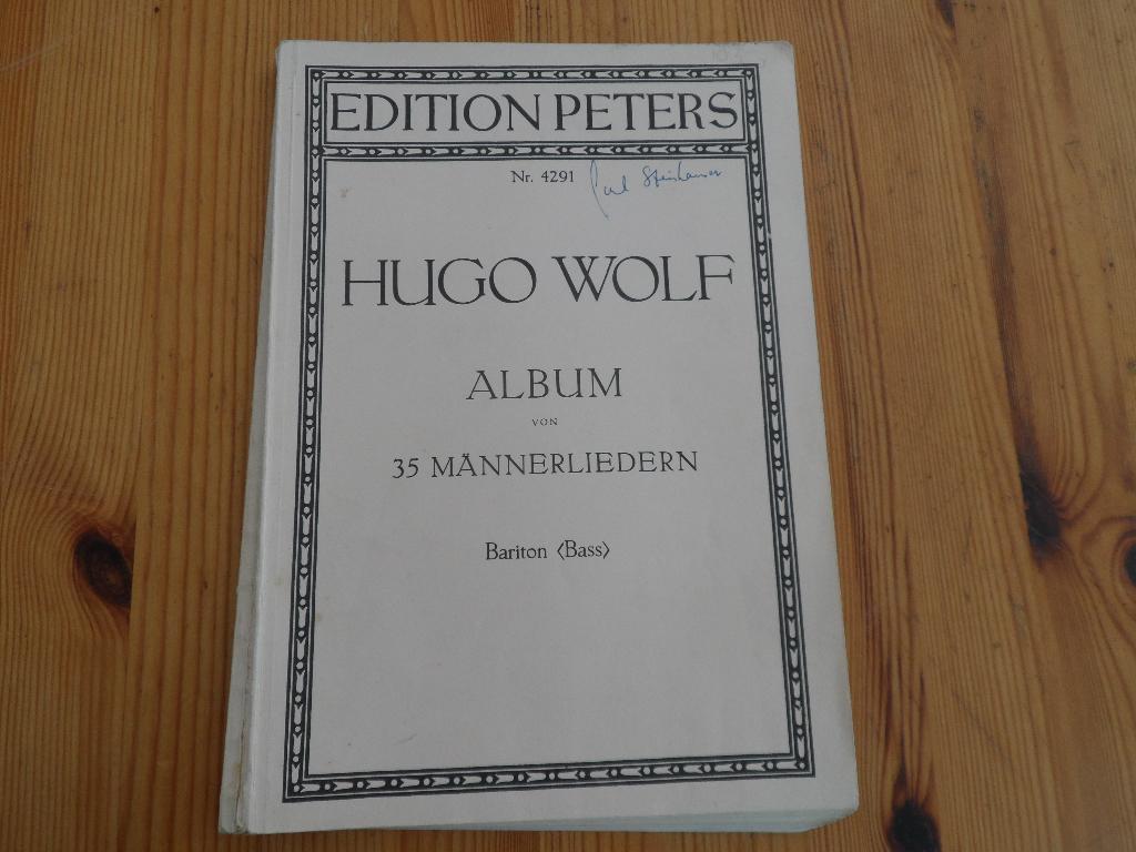 Hugo wolf, Zang, Gebruikt, Klassiek, Ophalen of Verzenden