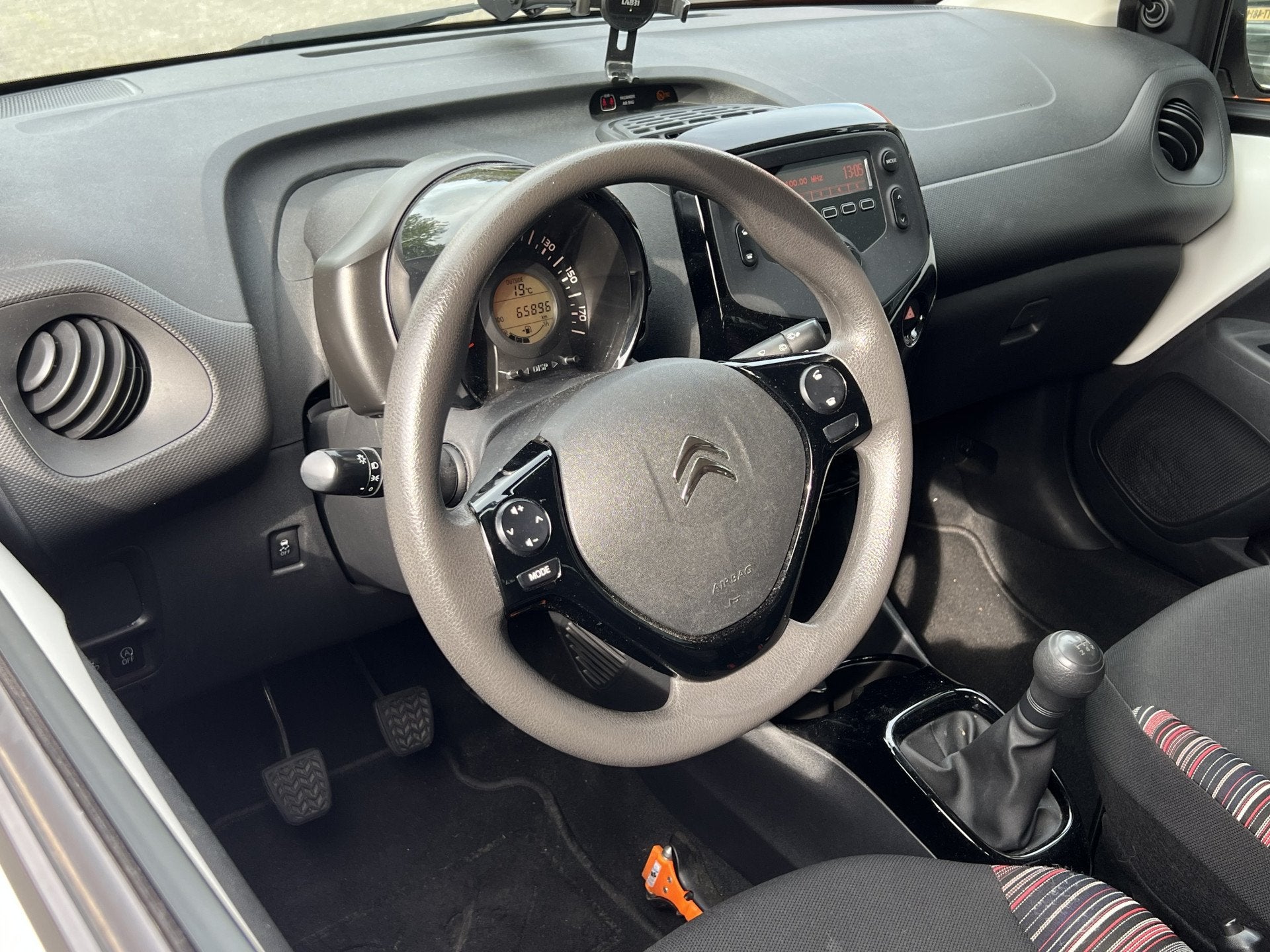 Citroën C1 1.0 VTi Feel | Airco | Elektrische ramen | NAP, Auto's, Voorwielaandrijving, Stof, Gebruikt, Met garantie (alle)