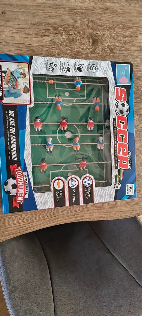 Leuk Kinder Voetbalspel - Tafelvoetbal voor Thuis, Ophalen of Verzenden, Nieuw, Jongen of Meisje