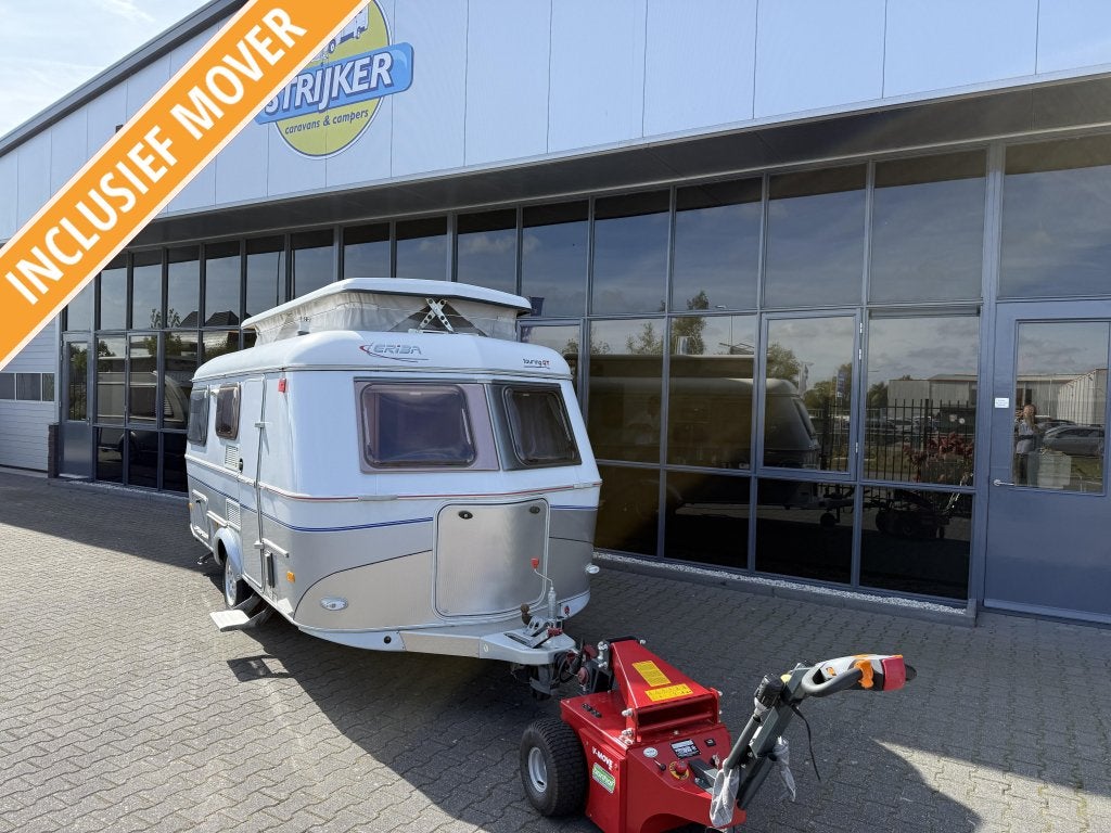 Eriba Touring Troll 550 GT Bed 198cm + Zit WC 950KG Bovag 25, Caravans en Kamperen, Schokbreker, Bedrijf, Treinzit, 5 tot 6 meter