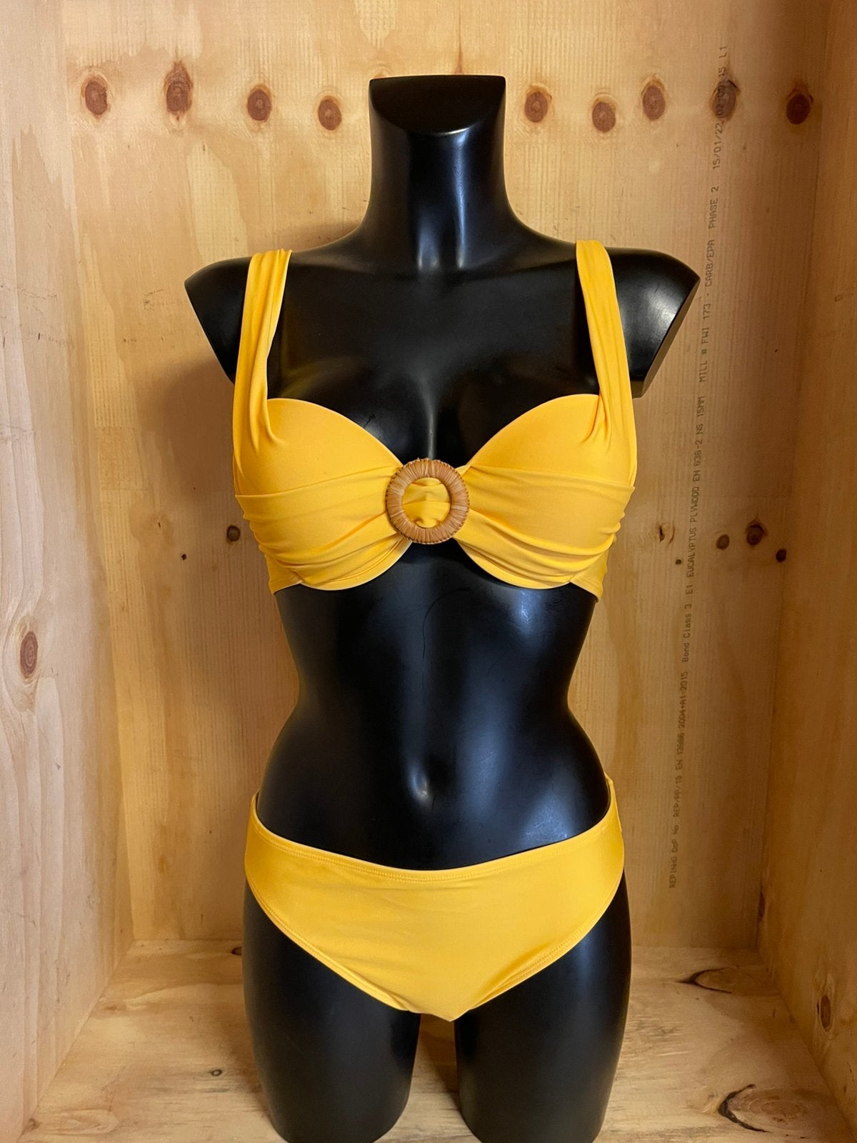 Lingadore bikini maat 38b geel, Verzenden, Nieuw, Geel, Bikini