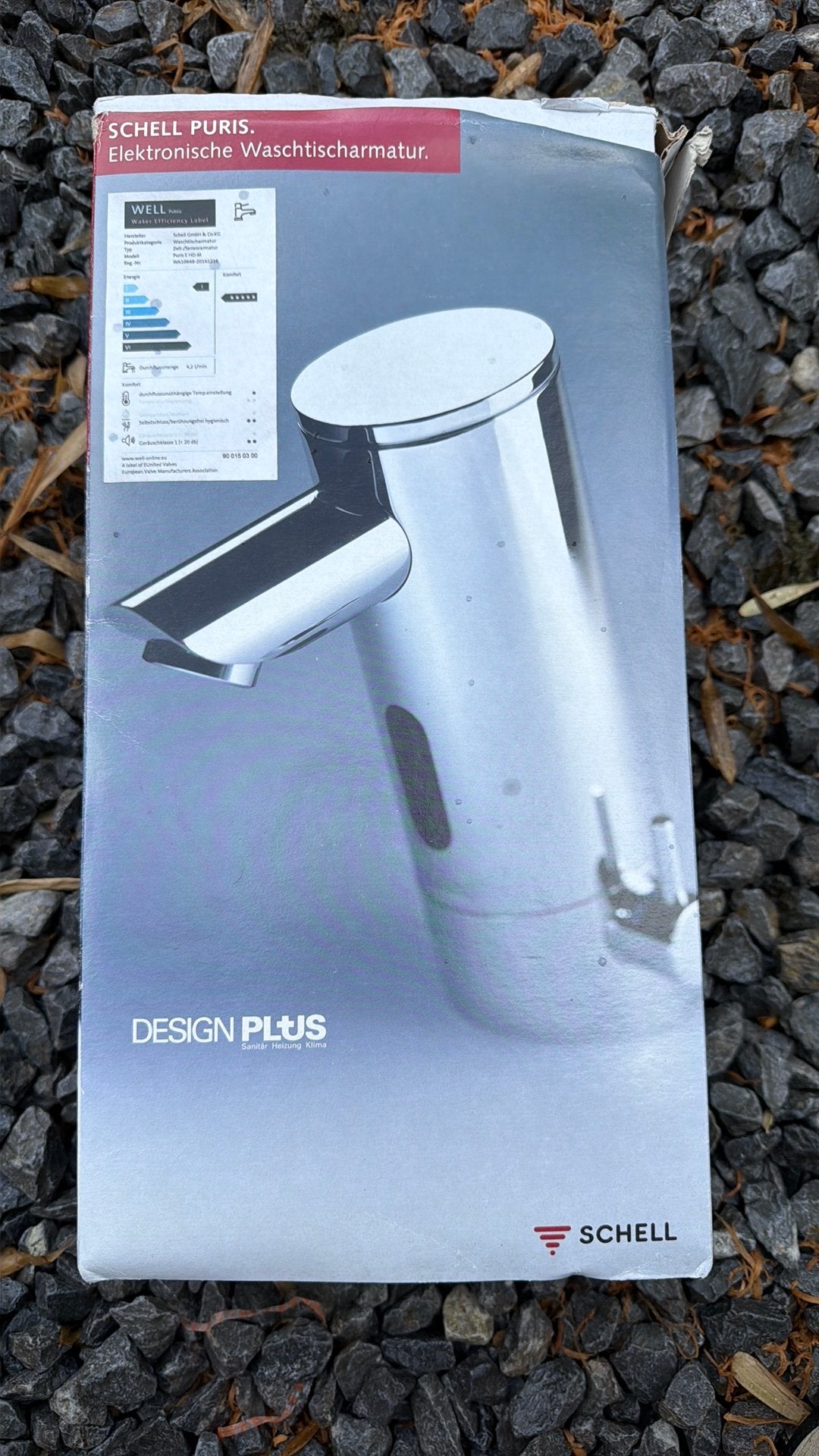 Nieuwe Schell Puris Wastafelkraan met Sensor, Nieuw, Ophalen of Verzenden, Nvt, Nvt