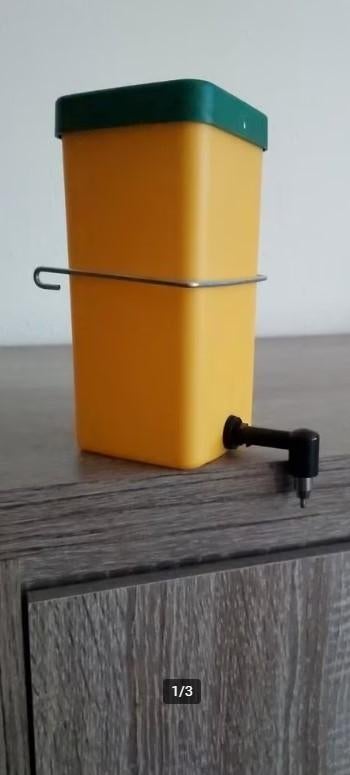 Knaagdier kuiken drinknippelfles drinkfles1L, Dieren en Toebehoren, Ophalen of Verzenden, Nieuw