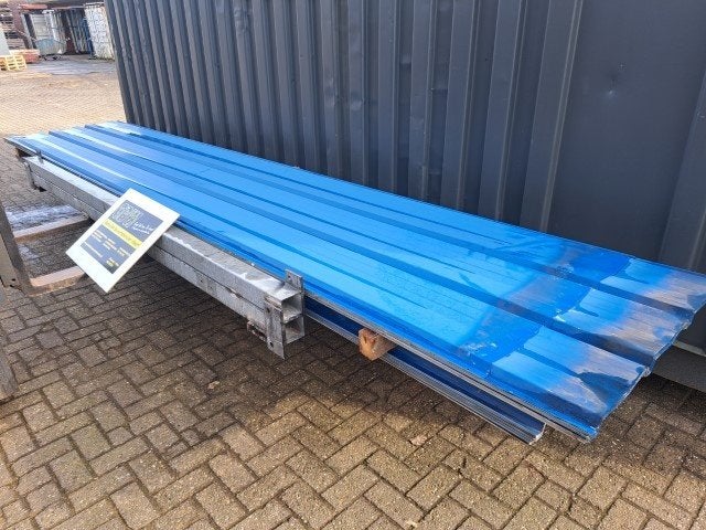 damwand platen gebruikt nr.4, dakplaat, afdak, Ophalen, Gebruikt, IJzer, Overige typen