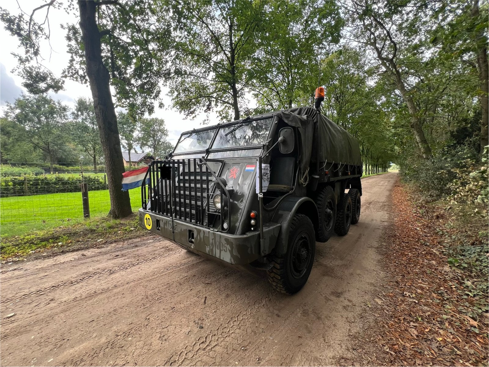 Zeer mooie DAF YA 328, Stof, Overige kleuren, Handgeschakeld, Vierwielaandrijving