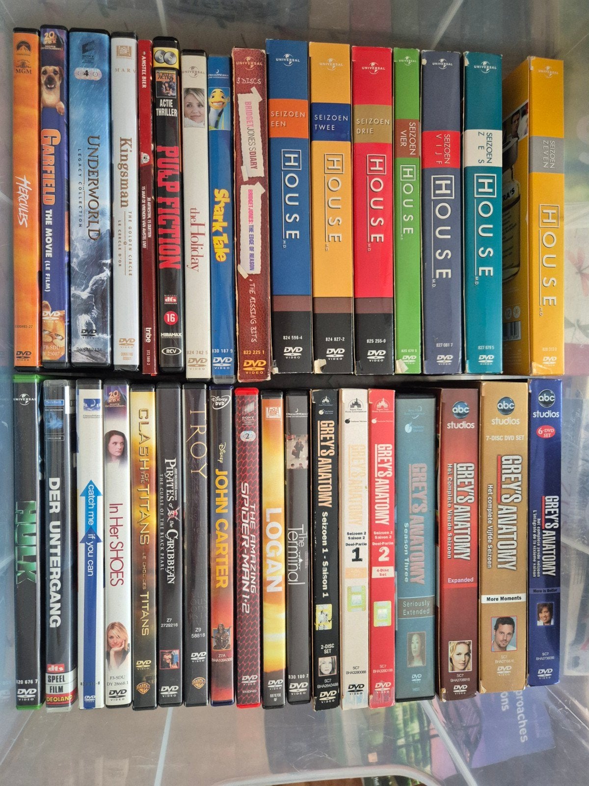 Diverse DVD films en series - Actie, Drama, Animatie, Gebruikt, Vanaf 16 jaar, Nederlands, Ophalen of Verzenden